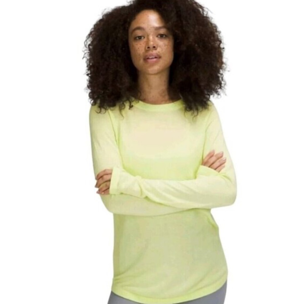 Lululemon Lightweight Boolux Sweater Crispin Green Size 4